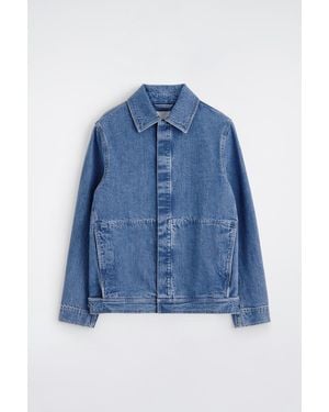 COS Minimal Denim Jacket - Blue