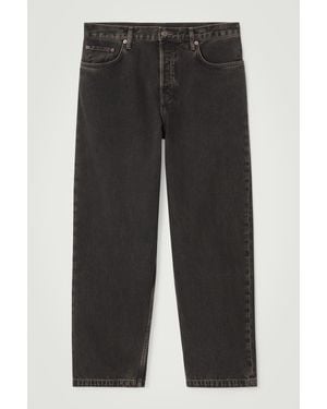 COS Dome Straight-leg Jeans - Black