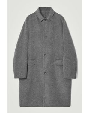 COS Double-faced Wool Coat - Gray
