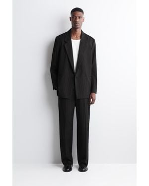 COS Loafers Aus Leder - Schwarz