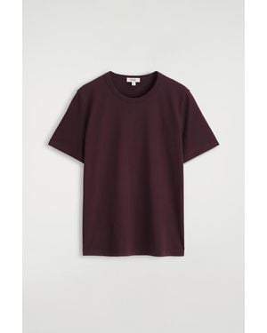 COS Brushed-Cotton Shirt - Red