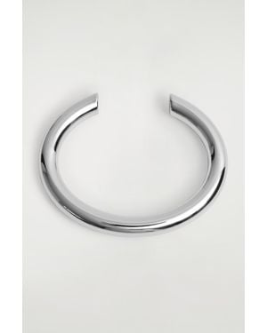 COS Oval Bangle - White