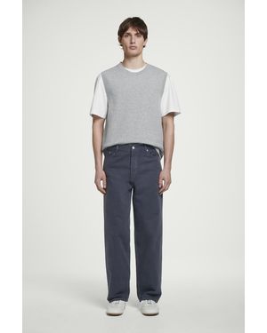 COS Rider Jeans Mit Geradem Bein - Blau