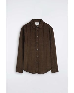 COS Relaxed Corduroy Shirt - Brown