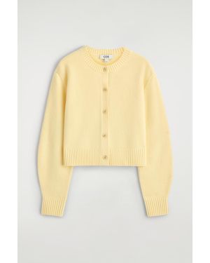 COS Merino Wool Sweater - Yellow