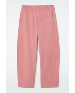 COS Barrel-Leg Sweatpants - Pink