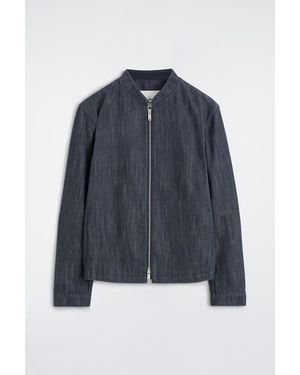 COS Denim Bomber Jacket - Blue