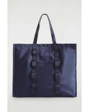 COS Transit Tote Bag - Blue