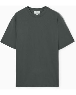 COS Oversized Cotton T-shirt - Gray