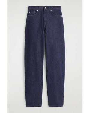 COS Bay Barrel-Leg Jeans - Blue