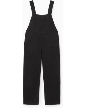 COS Straight-leg Dungarees - Black