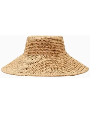 COS Woven Straw Hat - Natural