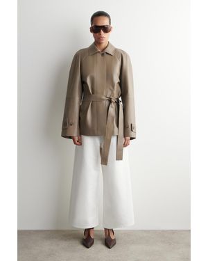 COS Culottes Aus Denim - Weiß
