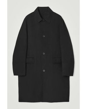 COS Double-faced Wool Coat - Black