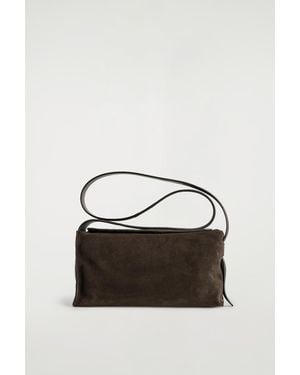 COS Plinth Crossbody Bag - Brown