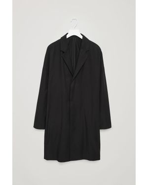 COS Dropped Shoulder Coat - Blue