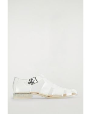 COS Jelly Fisherman Sandals - White