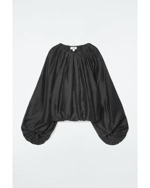 COS Parachute Blouse - Black