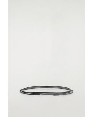 COS Leather Rope Belt - Black