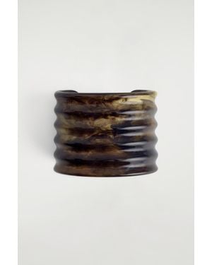 COS Rippled Cuff - Brown