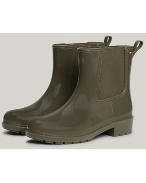 Tommy Hilfiger Flag Chelsea Rainboots - Green