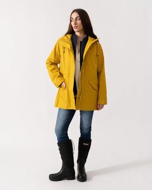 Joules Portwell Raincoat - Yellow