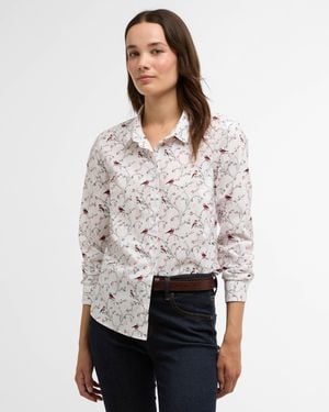Barbour Brambles Long Sleeve Shirt - White