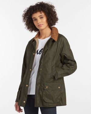 Barbour Lightweight Beadnell Wax Jacket - Green