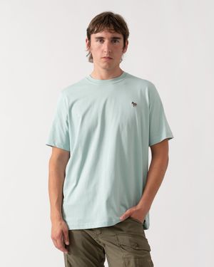Paul Smith Ps Organic Cotton Zebra Logo T-Shirt - Green