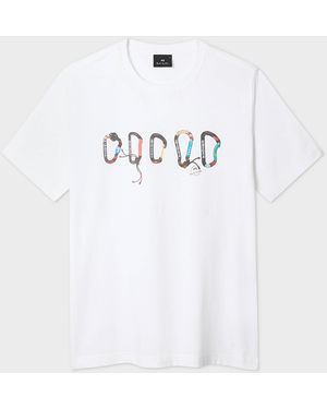Paul Smith Ps Regular Fit Carabiner T-Shirt - White