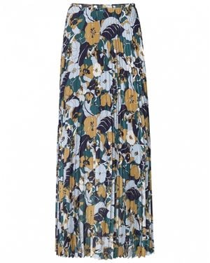 Samsøe & Samsøe Juliette Skirt Aop 10798 - Blue