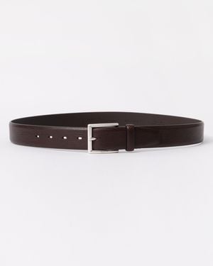 GANT Classic Cow Leather Belt - Brown