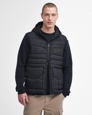 Barbour Molden Puffer Gilet Size: M - Blue