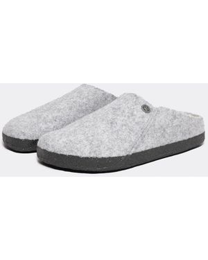 Birkenstock Zermatt Shearling Fe Clogs - White
