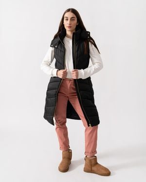 Joules Pembury Long Gilet - Black
