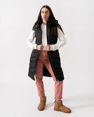 Joules Pembury Long Gilet - Black
