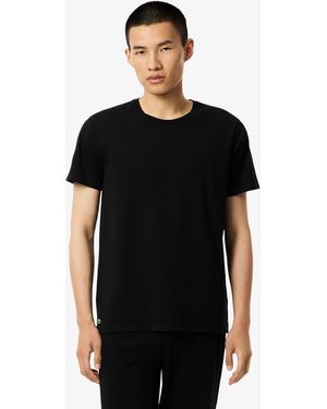 Lacoste 3-Pack Cotton Crew Neck T-Shirts - Black