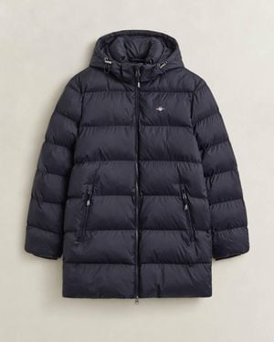 GANT Active Cloud Mid Length Jacket - Blue