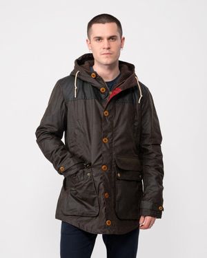 Barbour game hood padded parka hotsell