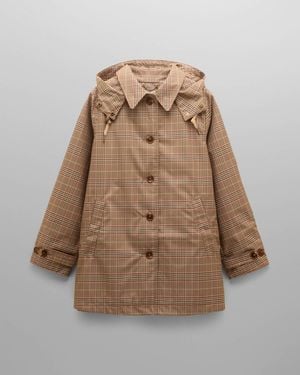 Joules Rainmore Waterproof Button Through Raincoat - Natural