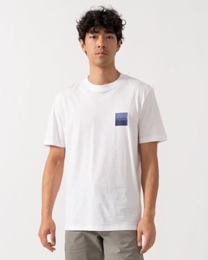 HUGO Dapusi Logo Print T-Shirt - White