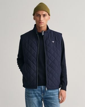 GANT Windcheater Vest An - Blue
