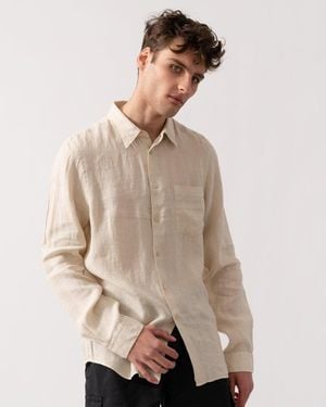 Paul Smith Ps Long Sleeve Tailored Fit - Natural