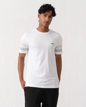 BOSS Ts Toc Court 2 Slim Fit T-Shirt - White