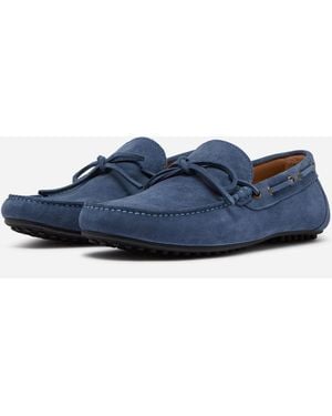 Oliver Sweeney Cano Suede Driving Shoes - Blue