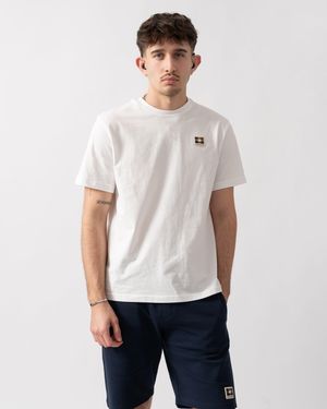 Aquascutum Badge T-Shirt - White