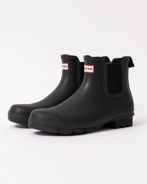 HUNTER Original Chelsea Boots - Black