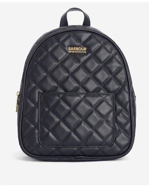 Barbour Quilted Uxbridge Backpack - Grey