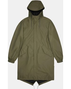 Rains Fishtail Parka - Green