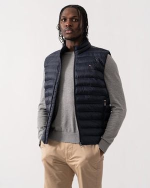 Tommy Hilfiger Core Packable Recycled Gilet - Blue